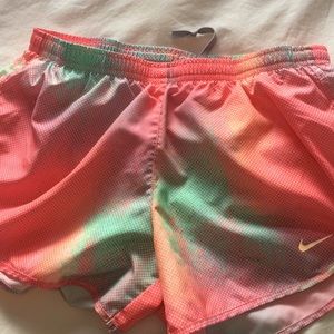 Nike rainbow running shorts
